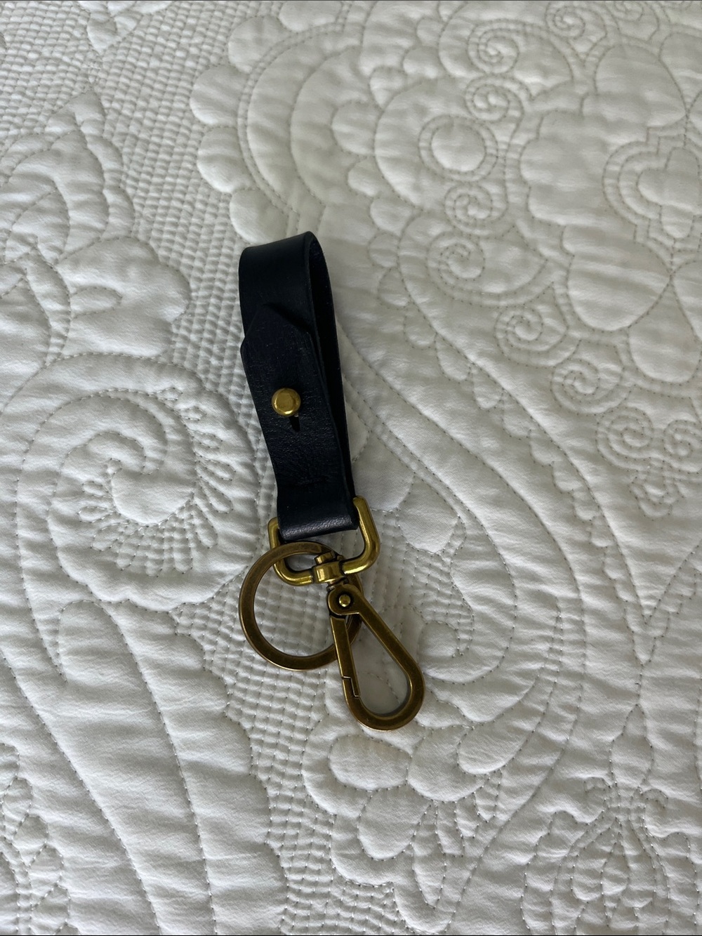 Madewell Leather Keychain